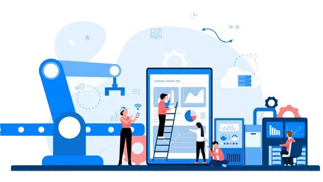 إدارة الإنتاج في نظام سلس