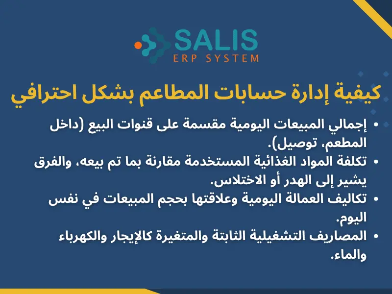 كيفية زيادة مبيعات المطاعم عبر حسابات دقيقة