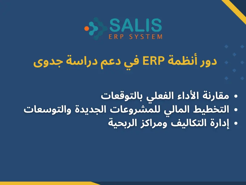 دور أنظمة ERP في دعم دراسة جدوى دور أنظمة ERP في دعم دراسة جدوى